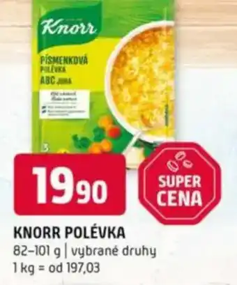 Terno KNORR Polévka nabídka