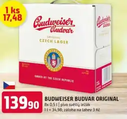 Terno Budweiser Budvar Original nabídka