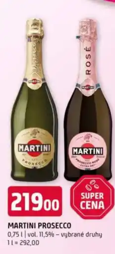 Terno MARTINI Prosecco nabídka