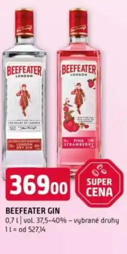 Terno BEEFEATER Gin nabídka