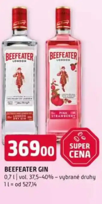 Terno BEEFEATER Gin nabídka