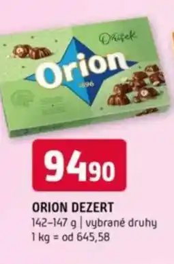 Terno ORION Dezert nabídka
