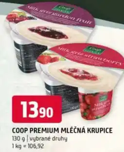 Terno COOP Premium mléčná krupice nabídka