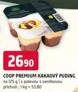 Terno COOP Premium kakaový puding nabídka