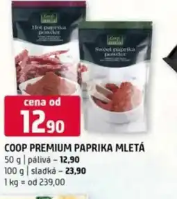 Terno COOP Premium paprika mletá nabídka