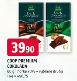 Terno COOP Premium čokoláda nabídka