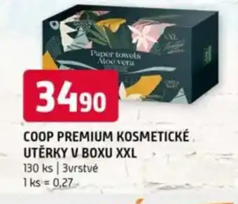 Terno COOP Premium kosmetické utěrky v boxu XXL nabídka