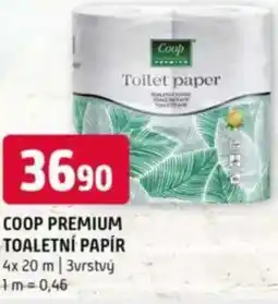 Terno COOP Premium toaletní papír nabídka