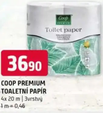 Terno COOP Premium toaletní papír nabídka