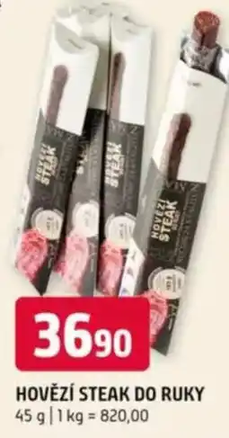 Terno Hovězí steak do ruky nabídka