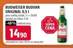 Terno Budweiser Budvar original nabídka