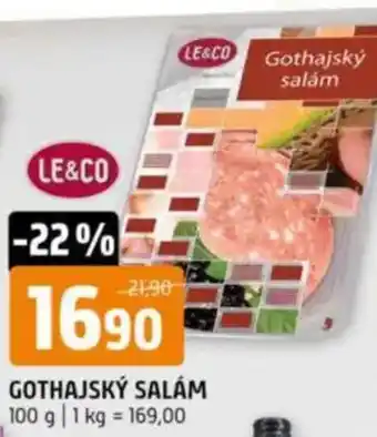 Terno Gothajský salám nabídka