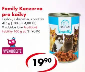 CBA Family Konzerva pro kočky nabídka