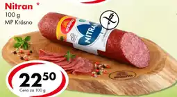 CBA Nitran nabídka