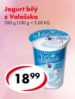 CBA Jogurt bílý z Valašska nabídka