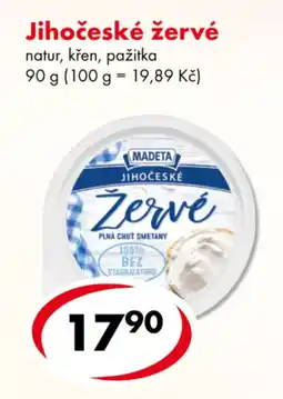 CBA Jihočeské žervé nabídka
