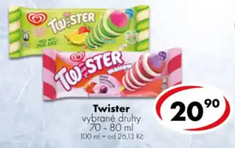 CBA Twister nabídka