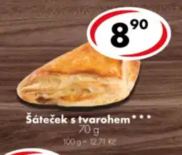CBA Šáteček s tvarohem nabídka