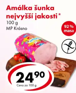 CBA Amálka šunka nejvyšší jakosti nabídka