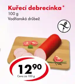 CBA Kuřecí debrecínka nabídka