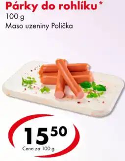 CBA Párky do rohlíku nabídka