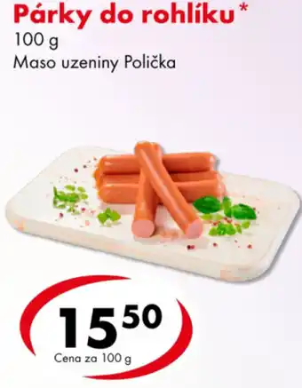 CBA Párky do rohlíku nabídka