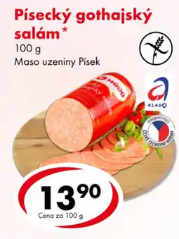 CBA Písecký gothajský salám nabídka