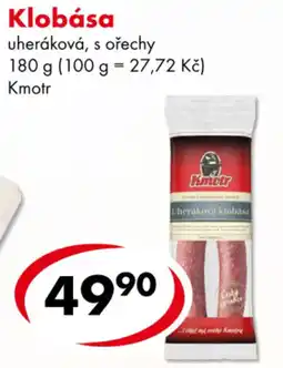 CBA Klobása nabídka