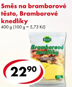 CBA Směs na bramborové těsto, Bramborové knedlíky nabídka