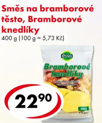 CBA Směs na bramborové těsto, Bramborové knedlíky nabídka