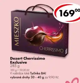 CBA Dezert Cherrissimo Exclusive nabídka
