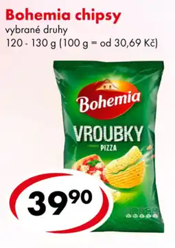 CBA Bohemia chipsy nabídka
