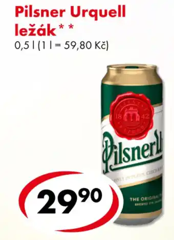 CBA Pilsner Urquell ležák nabídka