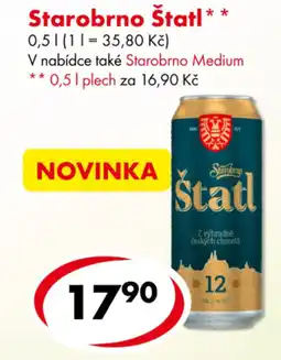 CBA Starobrno Štatl nabídka