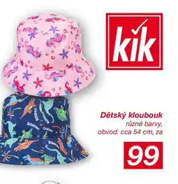 Kik Dětský kloubouk nabídka