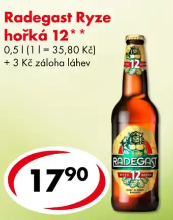 CBA Radegast Ryze hořká 12 nabídka