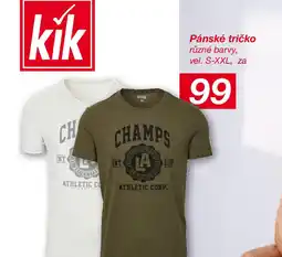 Kik Pánské tričko nabídka