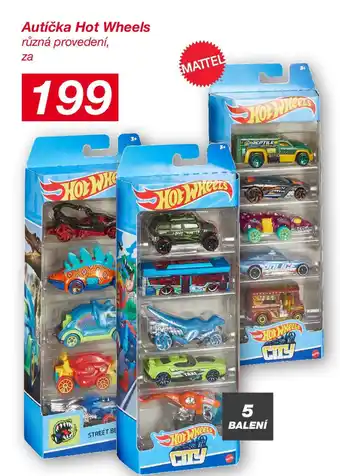 Kik Autíčka Hot Wheels nabídka