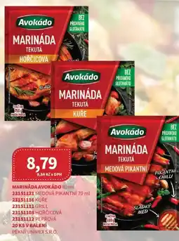 Kubík potraviny Marináda Avokádo nabídka