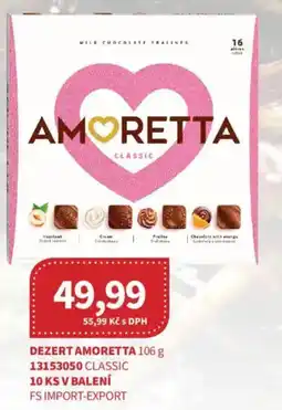 Kubík potraviny Dezert Amoretta nabídka