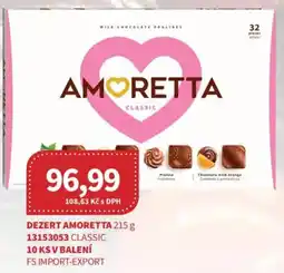 Kubík potraviny Dezert Amoretta nabídka