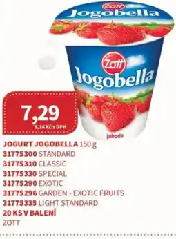 Kubík potraviny Jogurt Jogobella nabídka