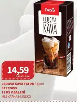 Kubík potraviny Ledová káva Tatra nabídka