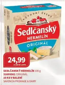 Kubík potraviny Sedlčanský Hermelín nabídka