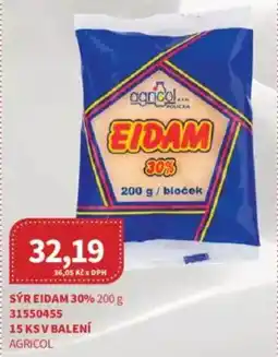 Kubík potraviny AGRICOL Sýr eidam 30% nabídka