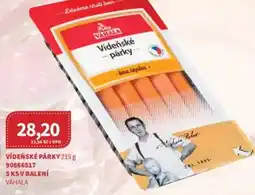 Kubík potraviny VÁHALA Vídeňské párky nabídka