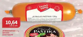 Kubík potraviny Játrová paštika nabídka