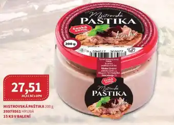 Kubík potraviny Mistrovská paštika nabídka