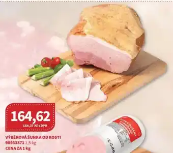 Kubík potraviny Výběrová šunka od kosti nabídka