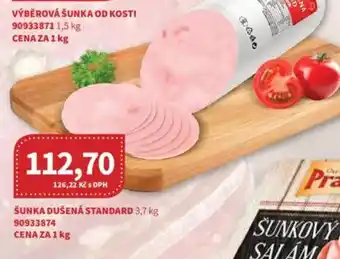 Kubík potraviny Šunka dušená standard nabídka